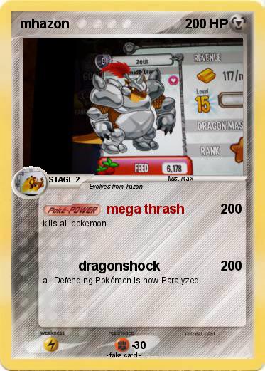 Pokemon mhazon