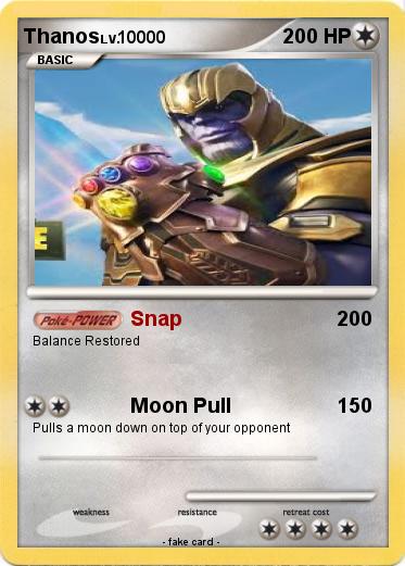 Pokemon Thanos