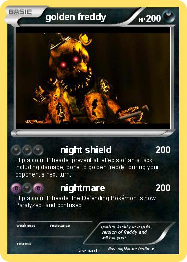 Pokemon golden freddy