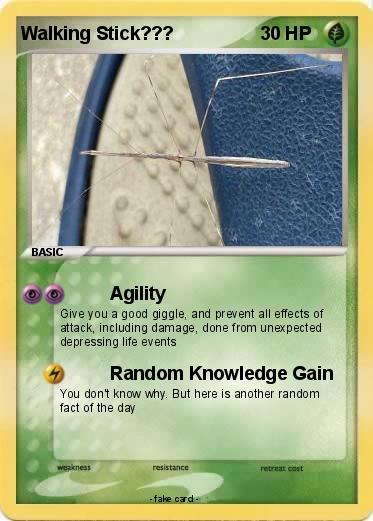 Pokemon Walking Stick???