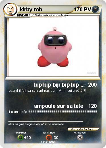 Pokemon kirby rob