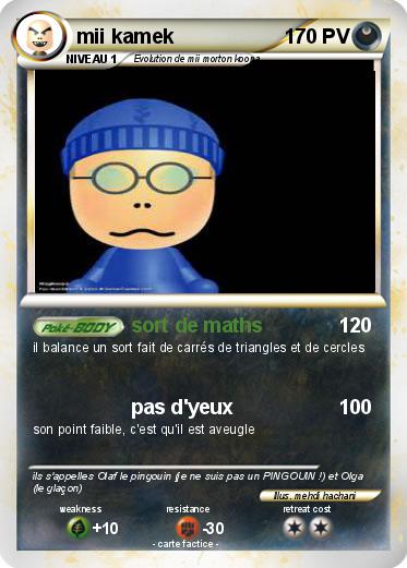 Pokemon mii kamek
