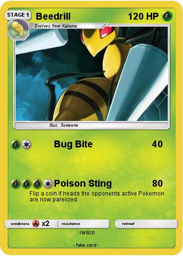 Pokemon Beedrill