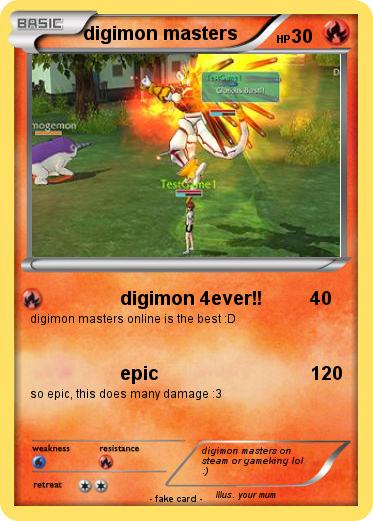 Pokemon digimon masters