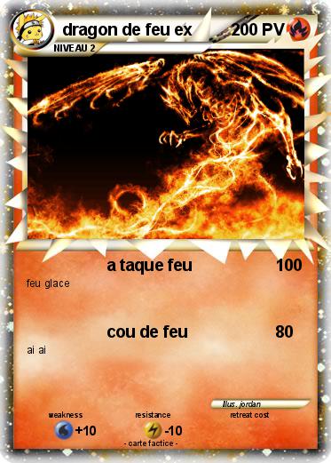 Pokemon dragon de feu ex