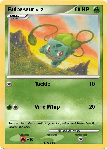 Pokemon Bulbasaur