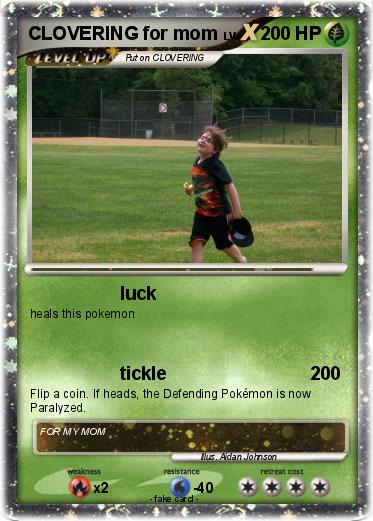 Pokemon CLOVERING for mom