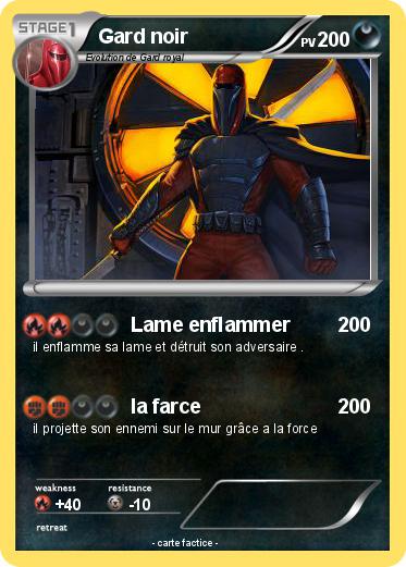 Pokemon Gard noir