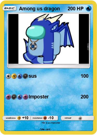 Pokemon Among us dragon
