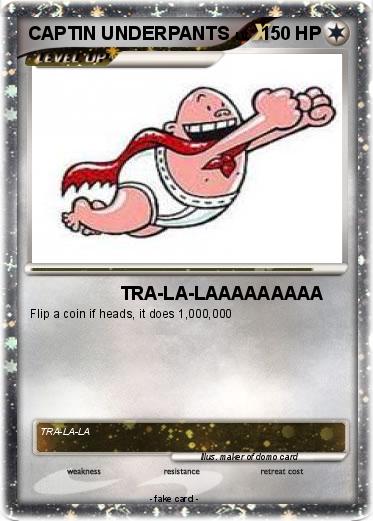 Pokemon CAPTIN UNDERPANTS