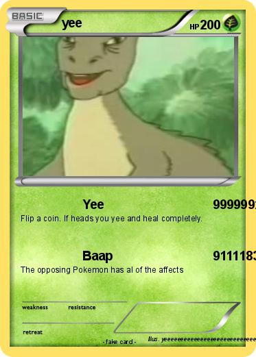 Pokemon yee