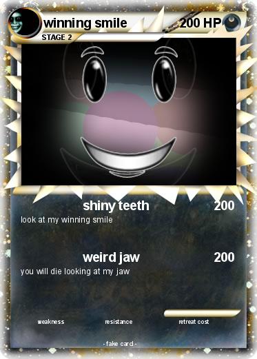 Pokemon winning smile
