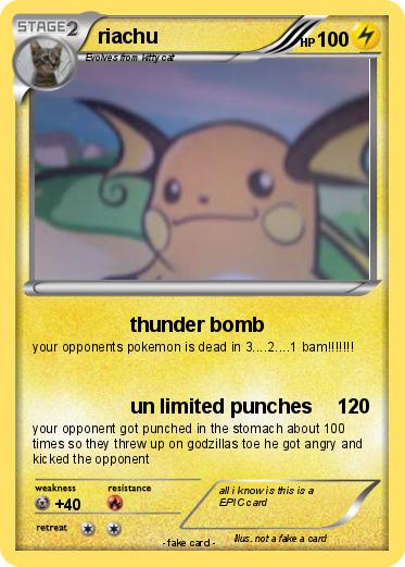 Pokemon riachu
