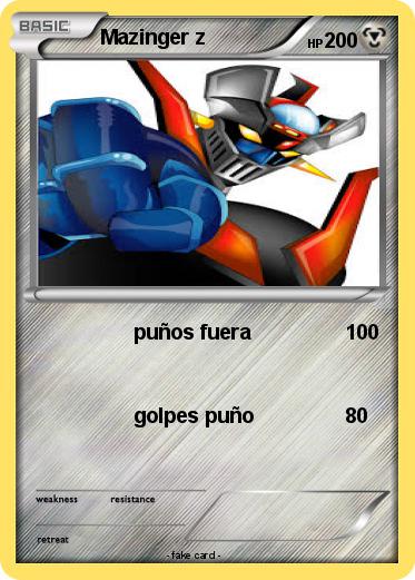 Pokemon Mazinger z
