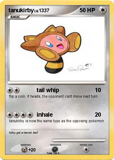 Pokemon tanukirby