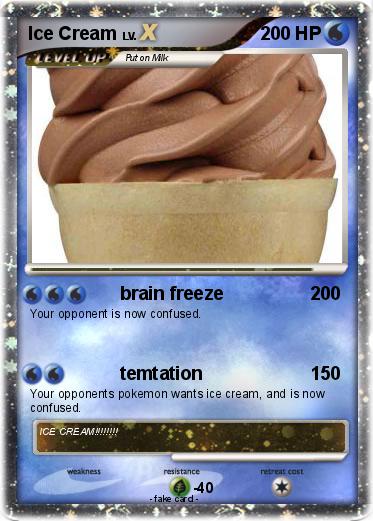 Pokemon Ice Cream