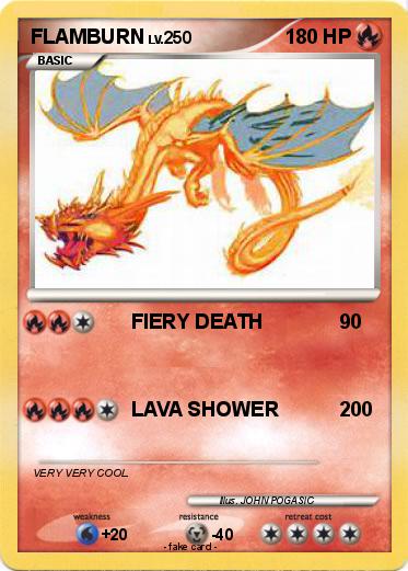 Pokemon FLAMBURN