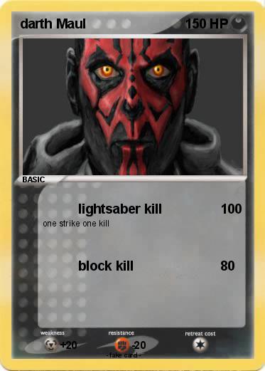 Pokemon darth Maul