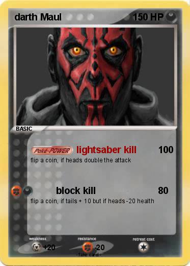 Pokemon darth Maul