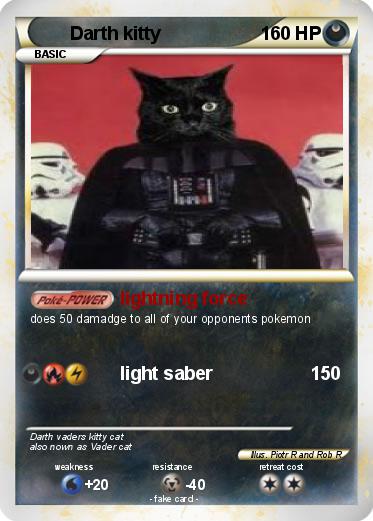 Pokemon Darth kitty