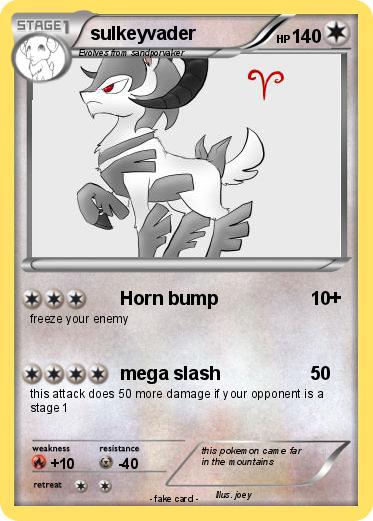 Pokemon sulkeyvader