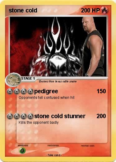 Pokemon stone cold