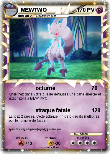 Pokemon MEWTWO