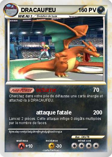 Pokemon DRACAUFEU
