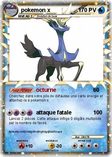 Pokemon pokemon x