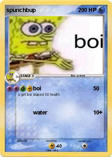Pokemon spunchbup