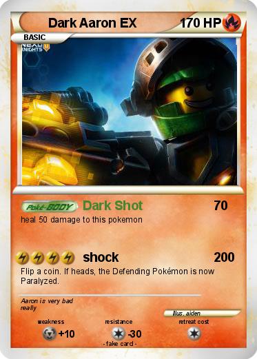 Pokemon Dark Aaron EX
