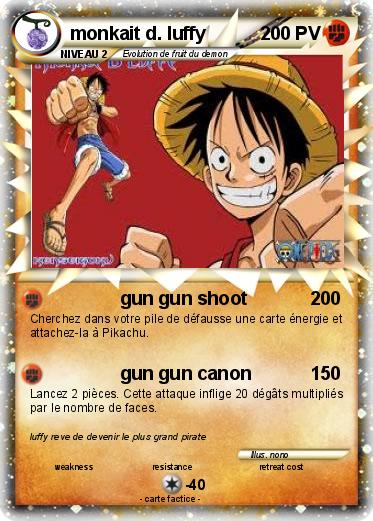 Pokemon monkait d. luffy