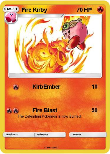 Pokemon Fire Kirby