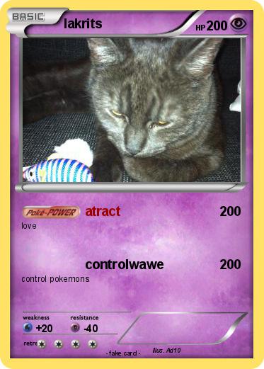 Pokemon lakrits