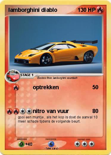 Pokemon lamborghini diablo