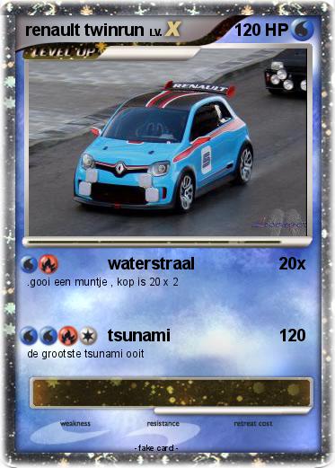 Pokemon renault twinrun