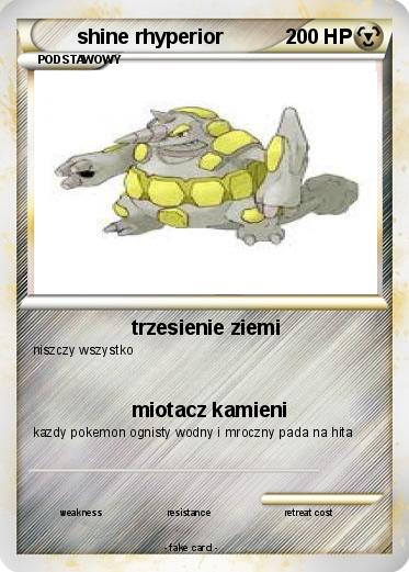 Pokemon shine rhyperior