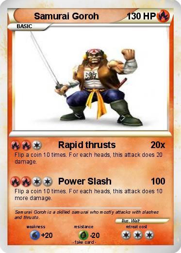 Pokemon Samurai Goroh