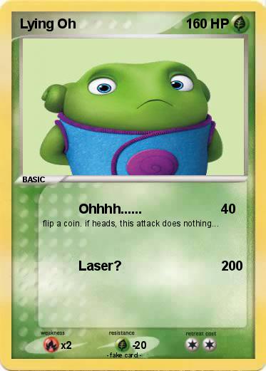 Pokemon Lying Oh