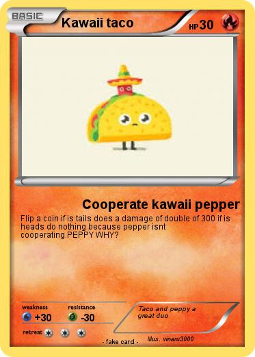 Pokemon Kawaii taco