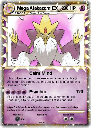 Pokemon Mega Alakazam EX   2