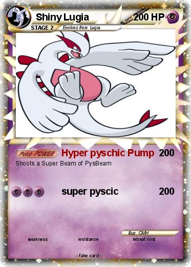 Pokemon Shiny Lugia