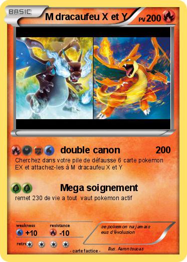 Pokemon M dracaufeu X et Y