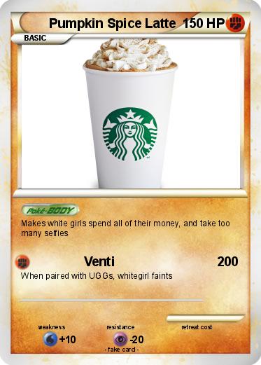 Pokemon Pumpkin Spice Latte