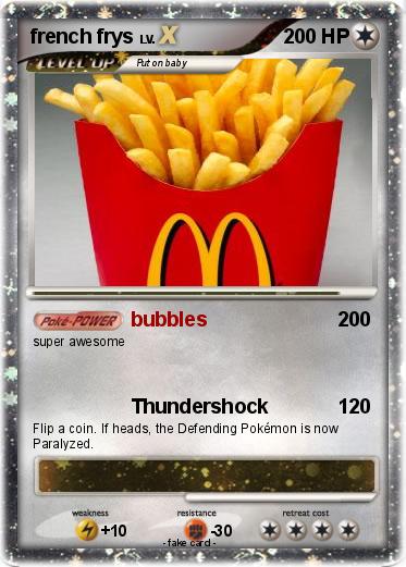 Pokemon french frys