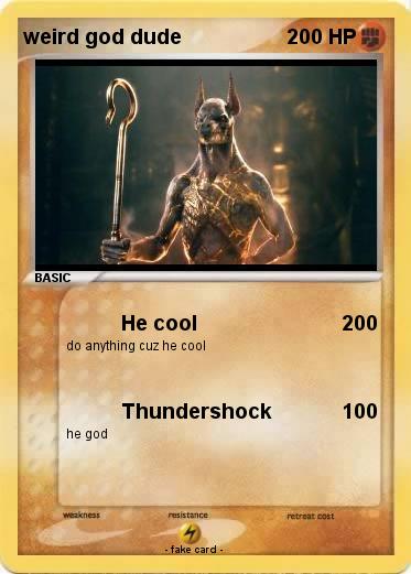 Pokemon weird god dude