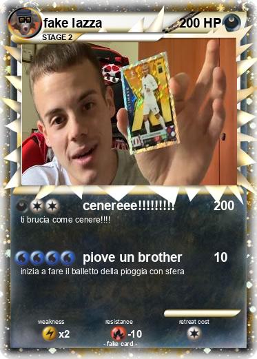 Pokemon fake lazza