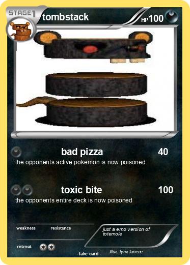 Pokemon tombstack
