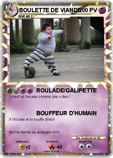 Pokemon BOULETTE DE VIANDE