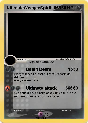 Pokemon UltimateWeegeeSpirit  666
